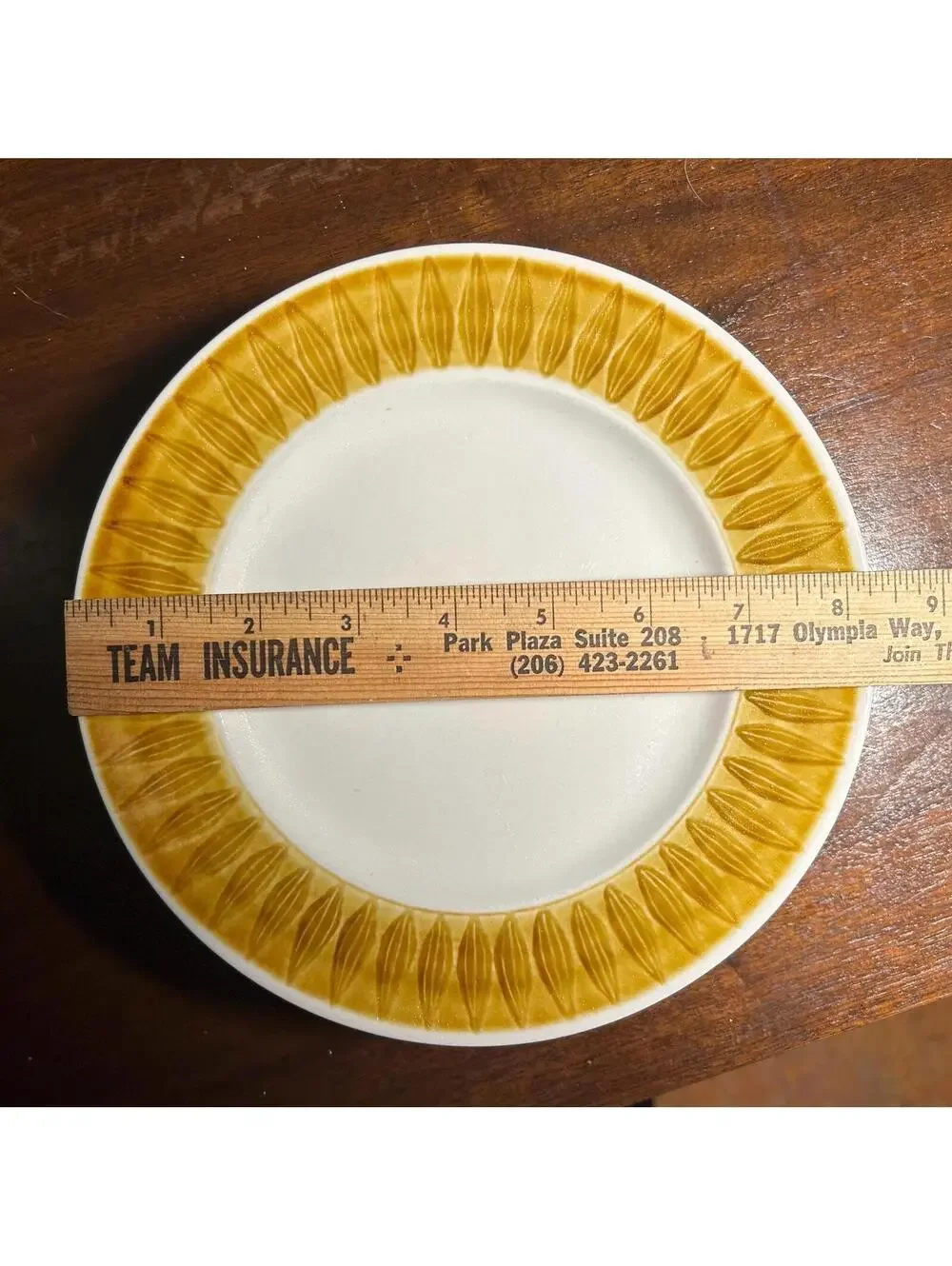 Franciscan Discovery Salad Plates 1964 vintage pattern